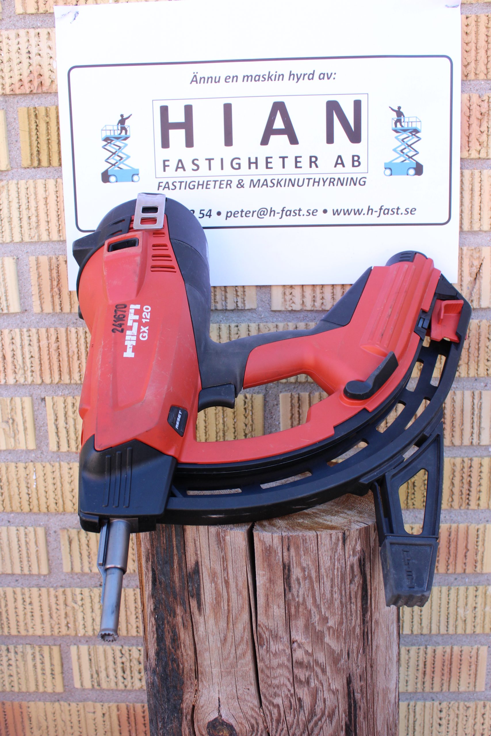 Du visar för närvarande Bultpistol Gx120 Hilti